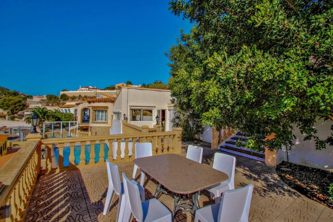 Tosal Julia - Sea View Villa With Private Pool In Кальпе Экстерьер фото